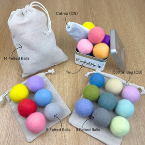 Bluebubble New Zealand Wool Felt Balls 4CM