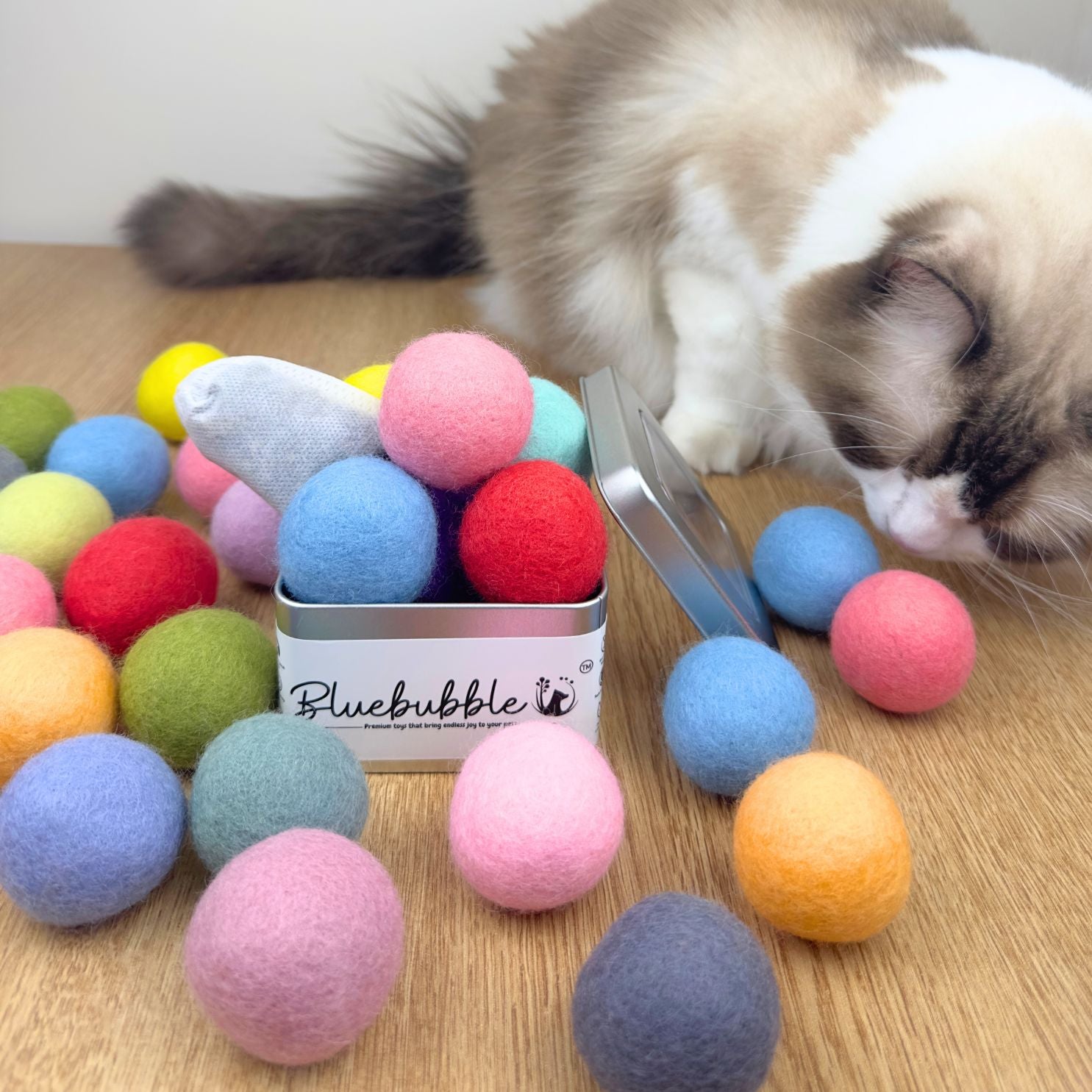 Bluebubble New Zealand Wool Felt Balls 4CM