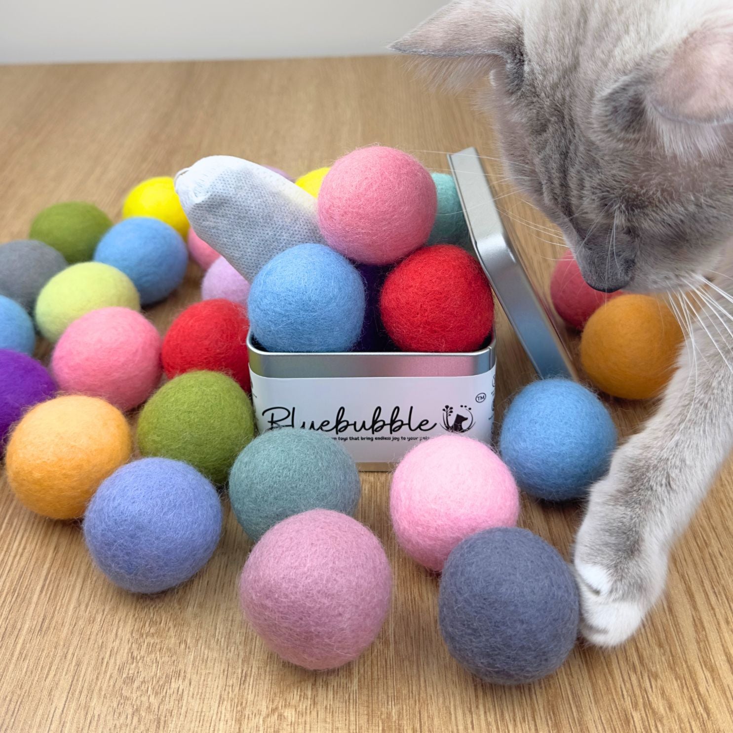 Bluebubble New Zealand Wool Felt Balls 4CM