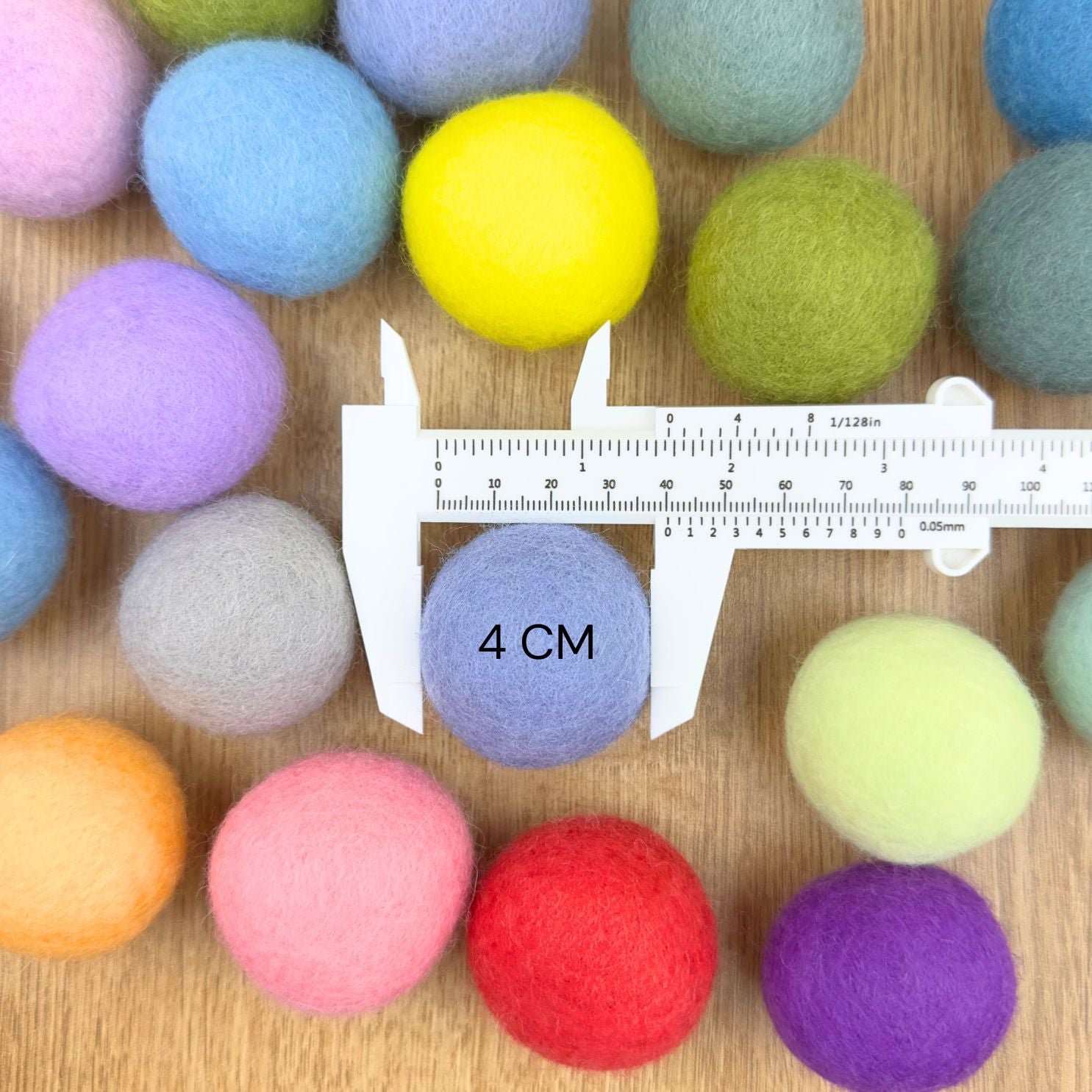 Bluebubble New Zealand Wool Felt Balls 4CM